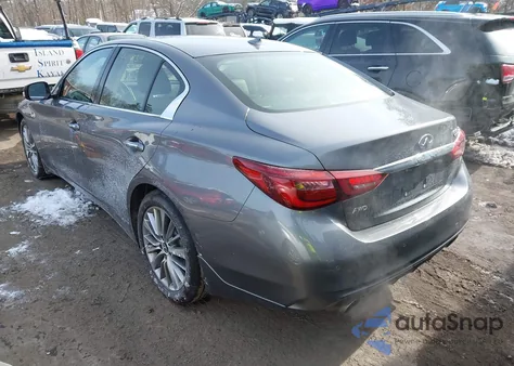 2022 Infiniti Q50 Luxe Awd из США, поврежденный, VIN JN1EV7BR0NM340375